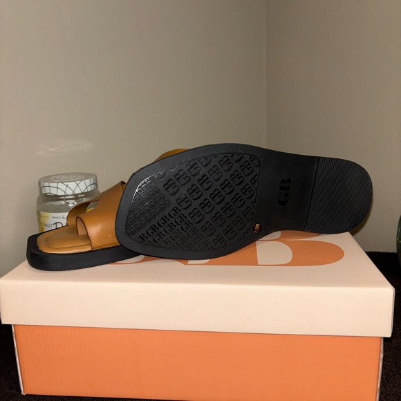 Brand new sandals; very cute, nice, & comfortable with black sole. - Picture 2 of 10